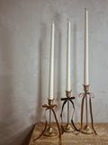 IVORY TAPER • Sculptural Candle